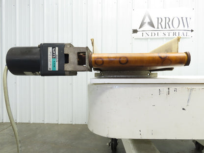 QC Industries 10"W x 47.5"L Low Profile Flat Belt Conveyor 250mm 115V 12FPM