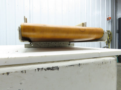 QC Industries 10"W x 47.5"L Low Profile Flat Belt Conveyor 250mm 115V 12FPM