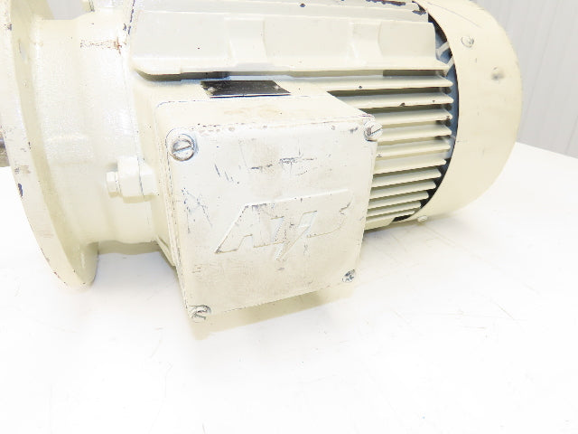 ATB AF 132M/4B-21 AC Motor 7.5kw 10Hp 1740 RPM 480V 3PH IEC 132M Metric Frame