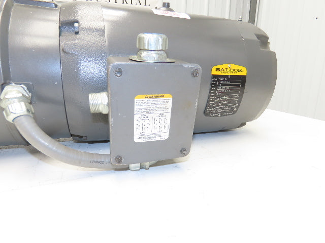 Baldor VBM3710T Brake Motor 7.5Hp 1755 RPM 230/460V 3PH 213TC Stearns