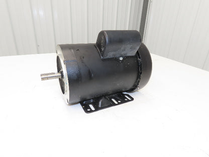 World Wide AC Motor 3/4Hp 1 Ph 1725 RPM 120/240 VAC 10.0/5.0 A 56C 5/8" Shaft