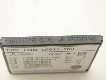 Mazak FCU8-CF011-Y03 Memory Card CFast Mazatrol SmoothX CNC For HMI PC Off I-800