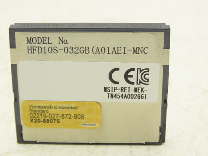 Mazak FCU8-CF011-Y03 Memory Card CFast Mazatrol SmoothX CNC For HMI PC Off I-800