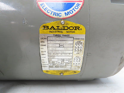 Baldor VBM3710T Brake Motor 7.5Hp 1760 RPM 230/460V 3PH 213TC Stearns