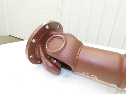 Elbe 158 Double Universal Slip Joint U-Joint Shaft 470mm x 180mm 8-Bolt Flange