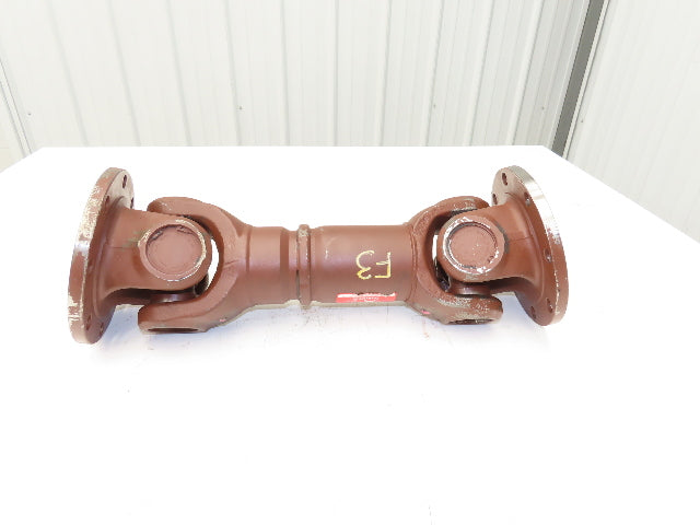 Elbe 158 Double Universal Slip Joint U-Joint Shaft 470mm x 180mm 8-Bolt Flange