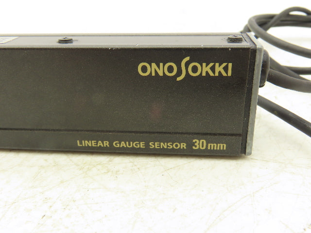 OnoSokki GS-1830A Linear Gauge Sensor Range .5" Measuring Force 6.1 ozf