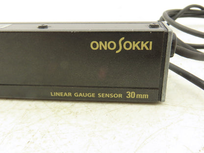 OnoSokki GS-1830A Linear Gauge Sensor Range .5" Measuring Force 6.1 ozf