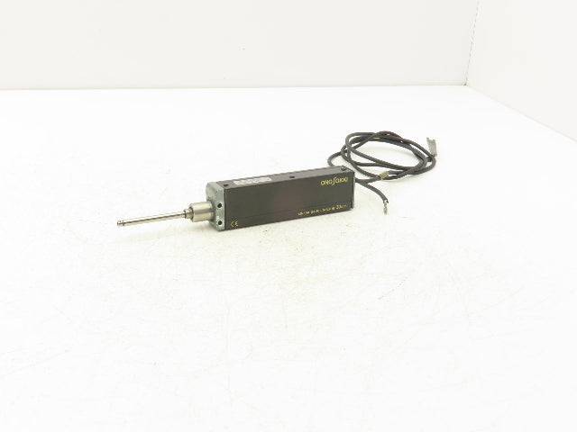 OnoSokki GS-1830A Linear Gauge Sensor Range .5" Measuring Force 6.1 ozf