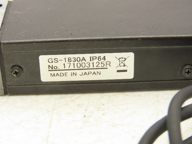OnoSokki GS-1830A Linear Gauge Sensor Range .5" Measuring Force 6.1 ozf
