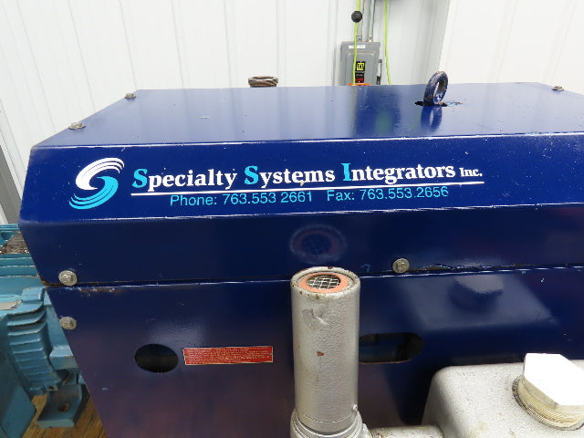 Specialty Systems Integrators Rotary Vane Vacuum Pump 15Hp 3520RPM 230/460V 3Ph