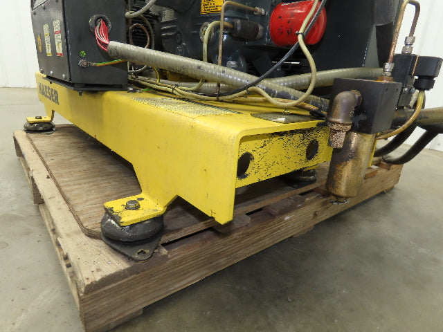 Kaeser N253 Reciprocating Air Compressor Booster Pump 650PSI 94CFM 15hp 2223h