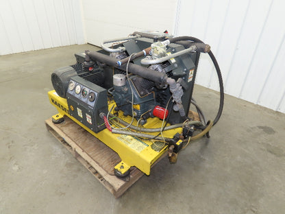 Kaeser N253 Reciprocating Air Compressor Booster Pump 650PSI 94CFM 15hp 2223h