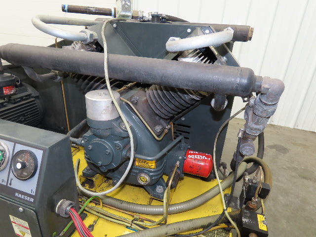 Kaeser N253 Reciprocating Air Compressor Booster Pump 650PSI 94CFM 15hp 2223h