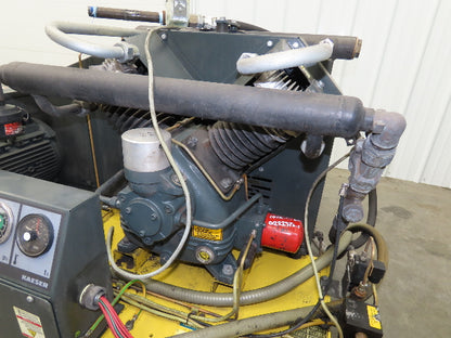 Kaeser N253 Reciprocating Air Compressor Booster Pump 650PSI 94CFM 15hp 2223h
