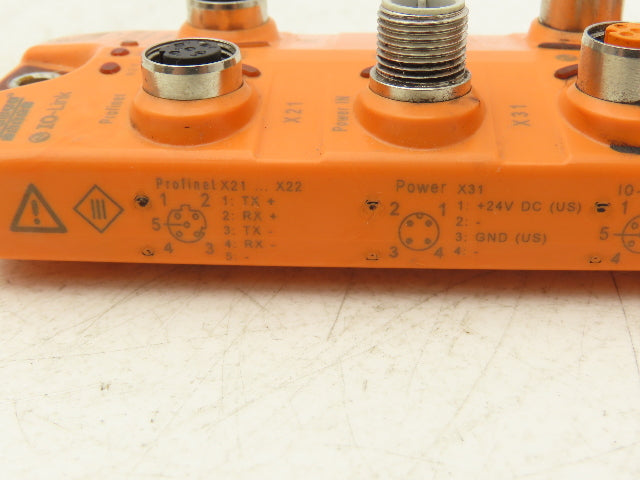 IFM AL1100 IO-Link Master M12 8 Digital Inputs 4 Digital Outputs w/Profinet