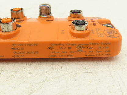IFM AL1100 IO-Link Master M12 8 Digital Inputs 4 Digital Outputs w/Profinet