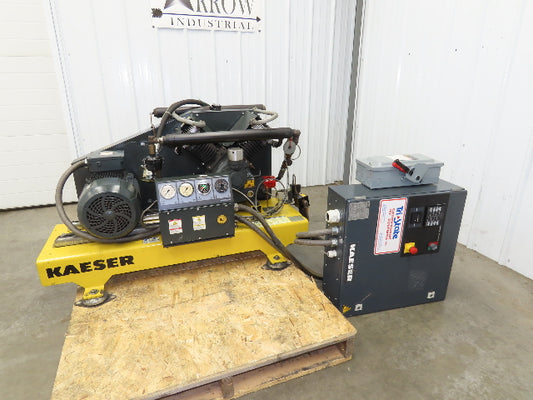 Kaeser N253 Reciprocating Air Compressor Booster Pump 650PSI 94CFM 15hp 5679h