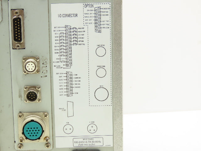 Miyachi MM-370C Welding Power Supply Weld Monitor Checker & Welcard 100-240 VAC