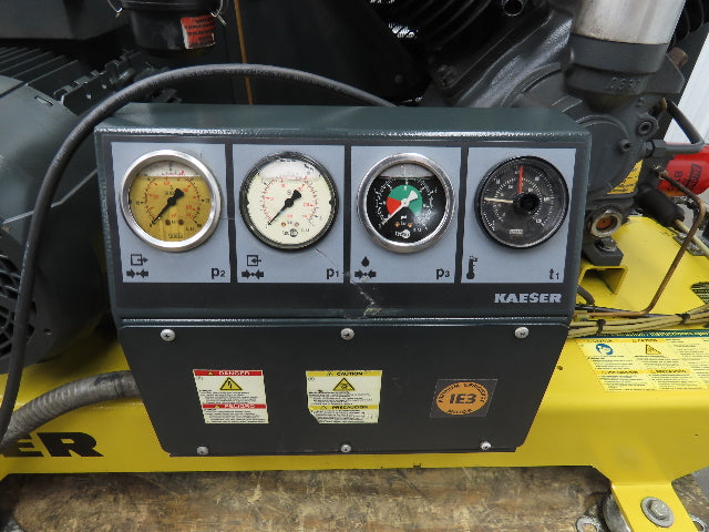 Kaeser N253 Reciprocating Air Compressor Booster Pump 650PSI 94CFM 15hp 26460h