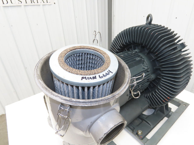 Busch SB 0530 D 0H0 UJ 11 Regenerative Vacuum Blower 6.3kw 220/480V 3PH 365 CFM