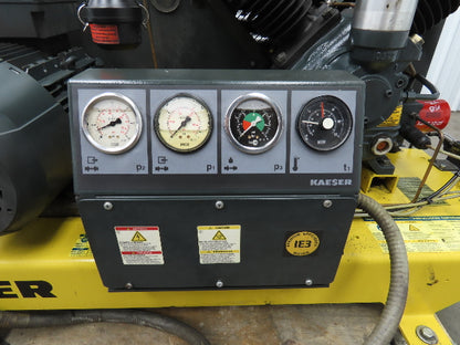 Kaeser N253G Reciprocating Air Compressor Booster Pump 650PSI 94CFM 15hp 23229h