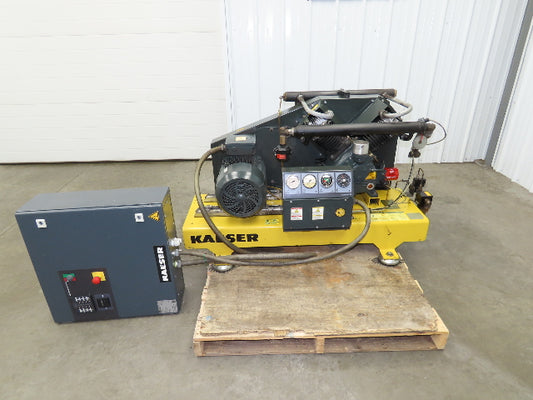 Kaeser N253G Reciprocating Air Compressor Booster Pump 650PSI 94CFM 15hp 23229h