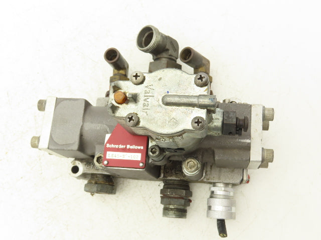 Schrader Bellows Valvair L545-59-102 Pneumatic Directional Solenoid Valve 120V