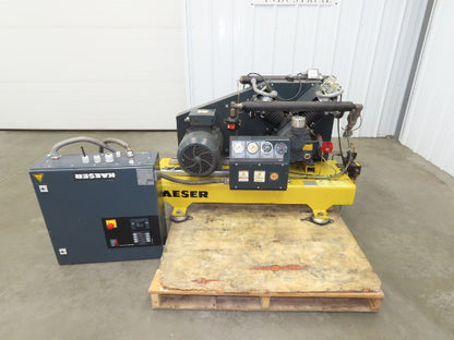 Kaeser N253 Reciprocating Air Compressor Booster Pump 650PSI 94CFM 15hp 3289h