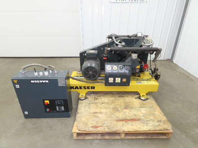 Kaeser N253 Reciprocating Air Compressor Booster Pump 650PSI 94CFM 15hp 3289h