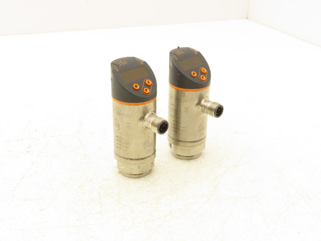 IFM Efector PN7294 Electronic Pressure Sensor Switch Bar MPA PSI Lot of 2