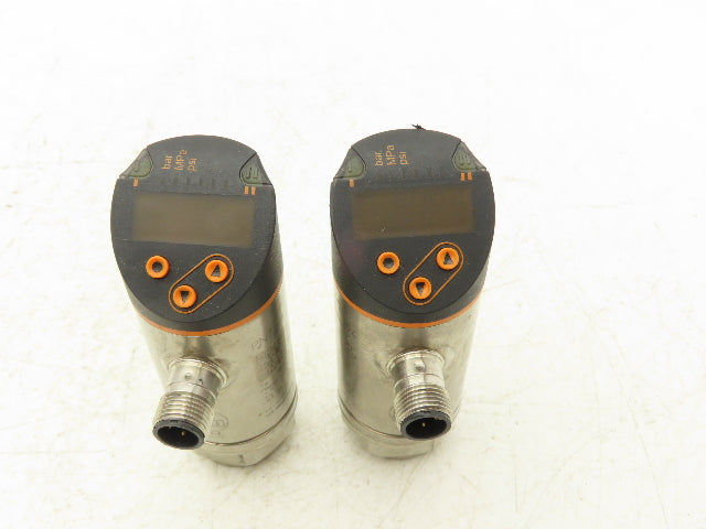 IFM Efector PN7294 Electronic Pressure Sensor Switch Bar MPA PSI Lot of 2
