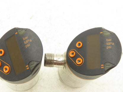 IFM Efector PN7294 Electronic Pressure Sensor Switch Bar MPA PSI Lot of 2