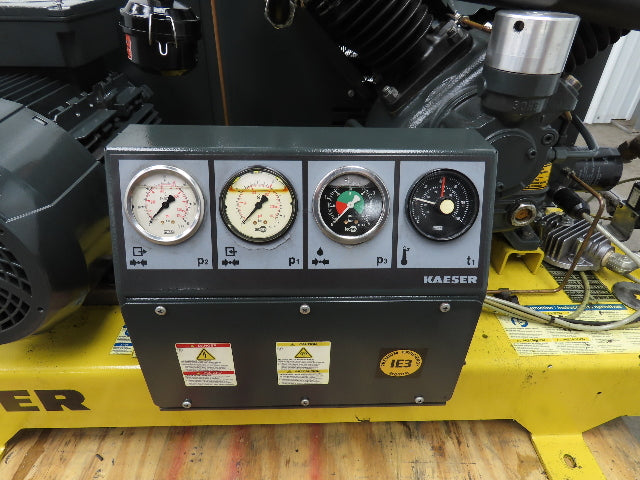 Kaeser N253 Reciprocating Air Compressor Booster Pump 650PSI 94CFM 15hp 4248h