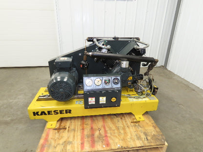 Kaeser N253 Reciprocating Air Compressor Booster Pump 650PSI 94CFM 15hp 4248h