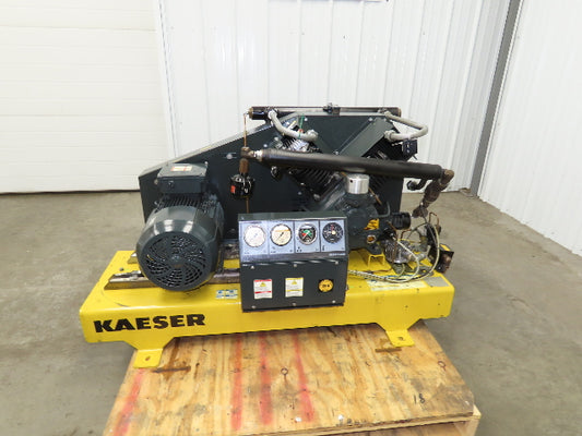 Kaeser N253 Reciprocating Air Compressor Booster Pump 650PSI 94CFM 15hp 4248h