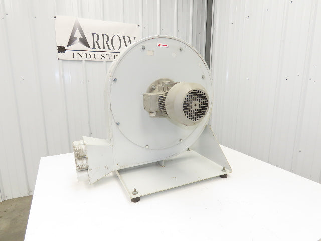 High Pressure Blower 16" Fan 2.5kw 3480 RPM 230/460V 3PH 2" Multi Port Outlets