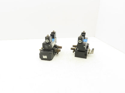Festo Festo MDH-5/3E-D-2-M12-C Pneumatic Solenoid Valve 5/3 Sub-Base Lot of 2