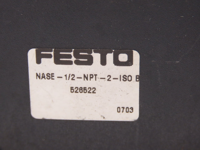 Festo Festo MDH-5/3E-D-2-M12-C Pneumatic Solenoid Valve 5/3 Sub-Base Lot of 2