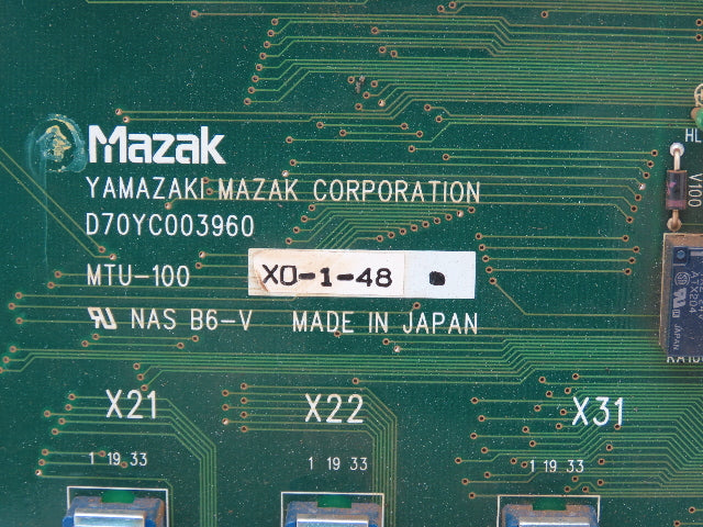 Mazak D70YC003960 Printed Circuit Board STX Laser Communication Board PCB