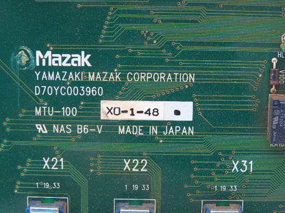 Mazak D70YC003960 Printed Circuit Board STX Laser Communication Board PCB