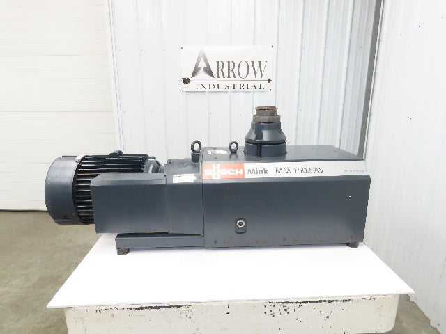 Busch MM 1502 A VV6 Mink Dry Claw Rotary Vacuum Pump 376 CFM 15Hp READ