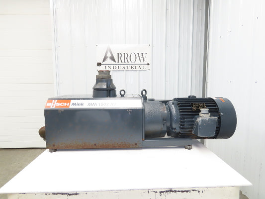 Busch MM 1502 A VV6 Mink Dry Claw Rotary Vacuum Pump 376 CFM 15Hp READ