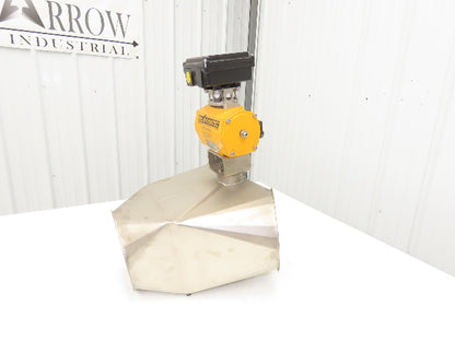 Stainless Diverter Valve 8" with Pneumatic Actuator ED0100.U2A00A.19K0