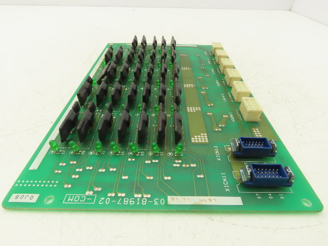 Mazak 03-81987-02-COM Printed Circuit Board STX Laser Communication Board PCB