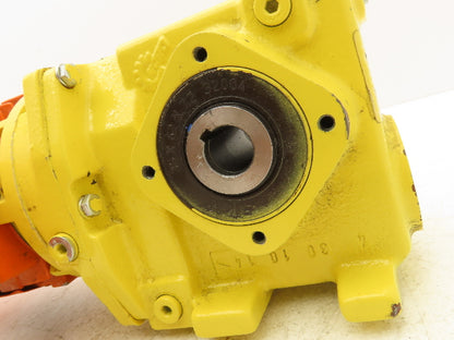 Nord SK 02040AZBH-63L/4 Gearmotor 99:1 Ratio 16.9rpm 230/460V 3PH Hollow Shaft