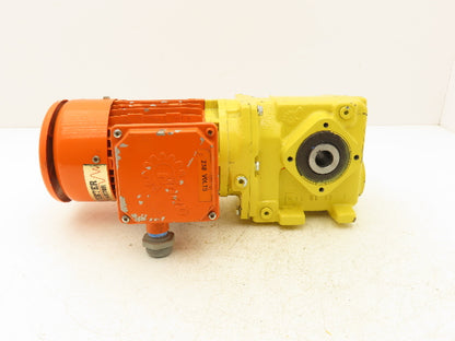 Nord SK 02040AZBH-63L/4 Gearmotor 99:1 Ratio 16.9rpm 230/460V 3PH Hollow Shaft