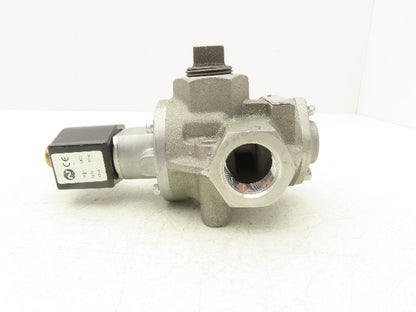 Herion 8026772 Solenoid Valve 1" NPTF 1/4" NPTF Pilot Coil 120 VAC 60Hz 33VA