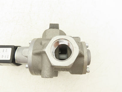Herion 8026772 Solenoid Valve 1" NPTF 1/4" NPTF Pilot Coil 120 VAC 60Hz 33VA
