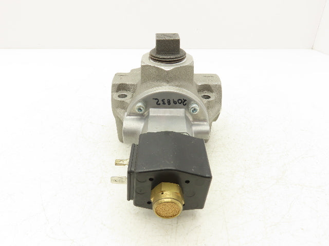 Herion 8026772 Solenoid Valve 1" NPTF 1/4" NPTF Pilot Coil 120 VAC 60Hz 33VA